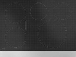 Cafe CHS900P2MS1 30" Slide-In Front Control Induction Range - Stainless Steel with Brushed Stainless Steel Handles and Knobs