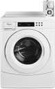 Whirlpool CHW9150GW 27" Commercial Front Load Washer 3.1 cu ft. with Factory Installed Coin Drop and Coin Box - White