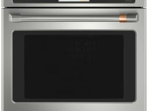 Cafe CKS70DP2NS1 27" Single Wall Oven with True European Convection and Self-Clean - Stainless Steel with Brushed Stainless Steel Handle