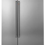 Cafe CSB48WP2NS1 48" Built In Side by Side Refrigerator - Stainless Steel with Brushed Stainless Steel Handles