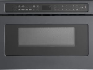 Cafe CWL112P3RD5 24" Built in Microwave Drawer Oven - Matte Black