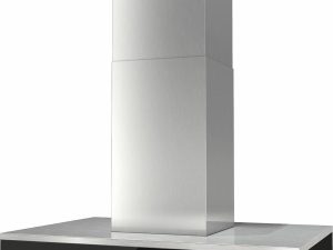 Miele DA6698DSS 36" Puristic Island Hood - 625 CFM - Stainless Steel