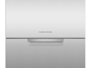 Fisher & Paykel DD24DCTX9N 24" Double Drawer Dishwasher with 2 Cutlery Basket - 44 dBA - Stainless Steel