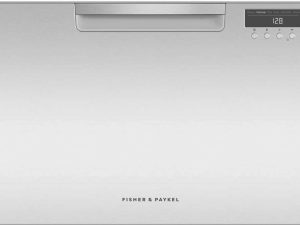 Fisher & Paykel DD24SAX9N Single Drawer Dishwasher with Quick Wash and Cutlery Basket - 45 dBA - Stainless Steel