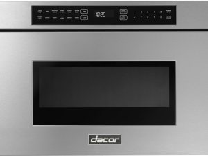 Dacor DMR24M977WS 24" Microwave Drawer - Contemporary - Silver Stainless Steel