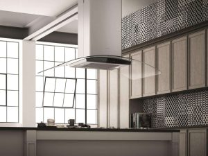 Elica ECN642S3 42" Cingoli Island Mount Hood - 600 CFM - Stainless Steel