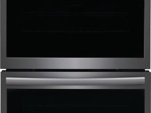 Frigidaire Gallery GCWD2767AD 27" Double Wall Oven with Total Convection - SmudgeProof Black Stainless Steel