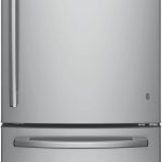 GE GDE21EYKFS 30" Bottom Mount Freezer Refrigerator with Ice Maker 21 cu. ft. - Fingerprint Resistant Stainless Steel