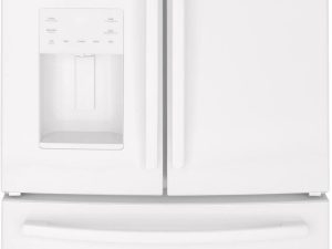 GE GFE26JGMWW 36" French Door Refrigerator 25.6 cu. ft. - White