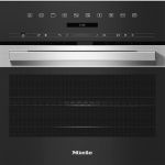 Miele H7240BMCTS 24" PureLine Speed Oven  - Clean Touch Steel
