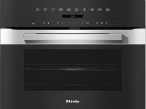 Miele H7240BMCTS 24" PureLine Speed Oven  - Clean Touch Steel