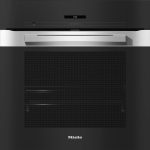 Miele H7263BPCTS 24" PureLine Single Convection Oven  - Clean Touch Steel