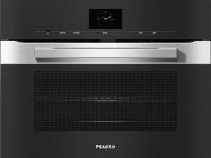 Miele H7640BMCTS 24" PureLine Speed Oven - Clean Touch Steel