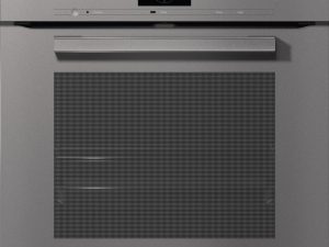 Miele H7660BPGRGR 24" VitroLine Single Convection Oven - Graphite Gray
