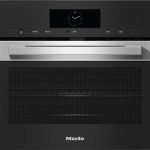Miele H7840BMCTS 24" PureLine Speed Oven - Clean Touch Steel