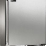 Perlick HH24RS41R 24" Signature Shallow Depth Refrigerator with Stainless Steel Solid Door - Right Hinge