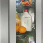 Perlick HP15RS43L 15" Signature Refrigerator with Stainless Steel Glass Door - Left Hinge