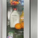 Perlick HP15RS43R 15" Signature Refrigerator with Stainless Steel Glass Door - Right Hinge