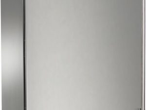 Perlick HP24CS41L 24" Signature Undercounter Refrigerator and Wine Reserve with Stainless Steel Solid Door - Left Hinge
