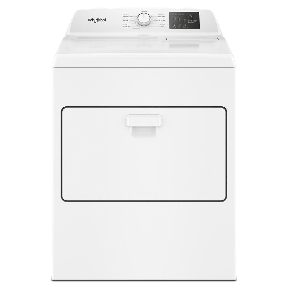 Whirlpool WGD4107SW 29" Gas Dryer with Adaptive Dry  7.4 cu. ft. - White