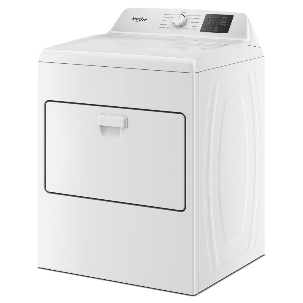 Whirlpool WGD4107SW 29" Gas Dryer with Adaptive Dry  7.4 cu. ft. - White - Image 2