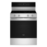 Whirlpool WFES7530RZ 30" Electric Smart Range with Air Cooking Technology - Black Stainless Steel