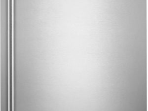 KitchenAid KURR124SSB 24" Undercounter Refrigerator with Solid Stainless Door - Right Hinge - Black Cabinet with Stainless Doors