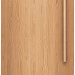 KitchenAid KURL124SPA 24" Undercounter Refrigerator with Solid Door - Left Hinge - Custom Panel