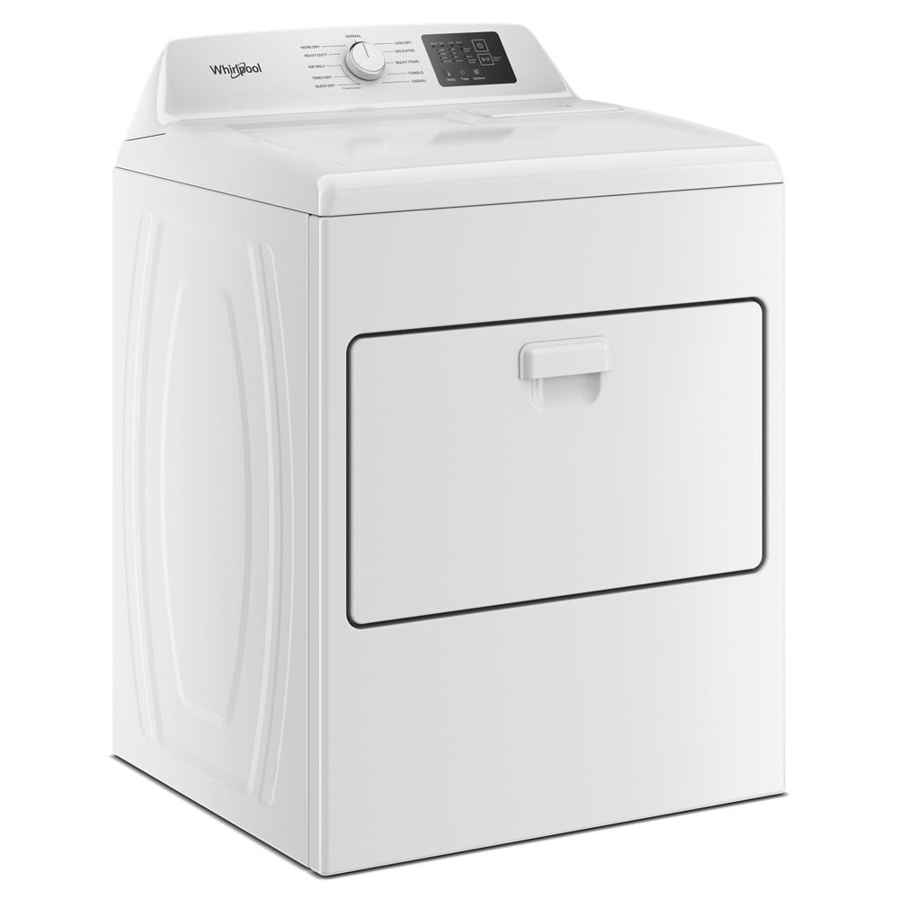 Whirlpool WGD4107SW 29" Gas Dryer with Adaptive Dry  7.4 cu. ft. - White - Image 3
