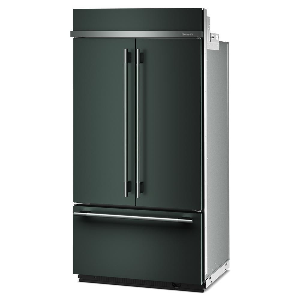 KitchenAid KBFN542SJP 42" Built-In French Door Bottom Mount Refrigerator with Platinum Interior 24.2 Cu. Ft. - Juniper - Image 4