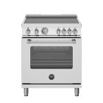 Bertazonni MAS304CEMXV 30" Electric Range with 4 Ceran Heating Zones Master Series - Stainless Steel