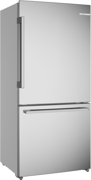 Bosch B33CM10SNS 33" Counter Depth Bottom Mount Freezer Refrigerator 17.2 cu. ft. 100 Series - Stainless Steel - Image 2