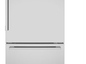 Bosch B33CM10SNS 33" Counter Depth Bottom Mount Freezer Refrigerator 17.2 cu. ft. 100 Series - Stainless Steel