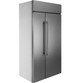Cafe CSB48WP2NS1 48" Built In Side by Side Refrigerator - Stainless Steel with Brushed Stainless Steel Handles - Image 4