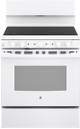 GE JB480DTWW 30" Freestanding Electric Range with 4 Cooking Elements - White