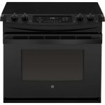 GE JD630DTBB 30" Drop In Electric Range - Black