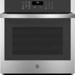 GE JKS3000SNSS 27" Single Wall Oven with Never Scrub Heavy Duty Racks - Stainless Steel