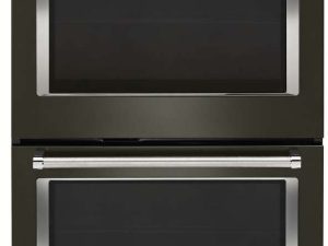 KitchenAid KODE900HBS 30" Double Wall Smart Oven - Print Shield Black Stainless Steel