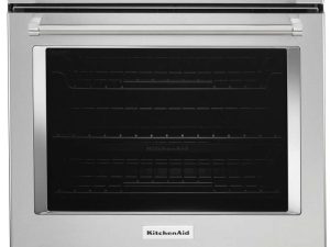 KitchenAid KSEB900ESS 30" Electric Slide-In Range with Baking Drawer - Stainless Steel