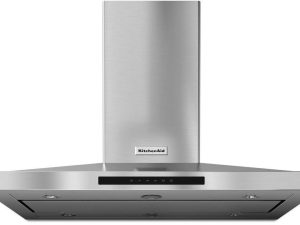 KitchenAid KVIB602DSS 42'' Island-Mount 3-Speed Canopy Hood (600 CFM) - Stainless Steel