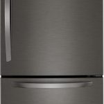 LG LRDCS2603D 33" Bottom Mount Freezer Refrigerator Multi Air Flow System 25.5 cu. ft. - PrintProof Black Stainless Steel
