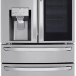 LG LRMVS3006S 36" 4-Door French Door Refrigerator with Craft Ice Maker and Instaview Door-in-door 30 cu. ft. - PrintProof Stainless Steel