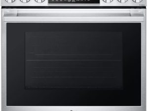 LG Studio LSES6338F 30" Smart Electric Slide-In Range with ProBake Convection - PrintProof Stainless Steel