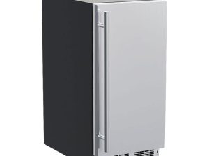 Marvel MANP415SS01A 15" Low Profile Nugget Ice Machine with Factory Installed Drain Pump - Stainless Steel