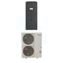 Mitsubishi 36,000 BTU SEZ-AD-Series 18.1 SEER2 Single Zone Ducted Central Air Mini Split Heat Pump System - R454B | 230V