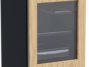 Marvel MLRE224IG81A 24" Undercounter Refrigerator with Glass Reversible Door and Brightshield - Custom Panel