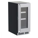 Marvel MPBV415SG31A Professional 15" Beverage Center with Framed Glass Door - Stainless Steel