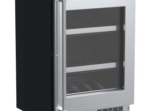Marvel MPBV424SG31A Professional 24" Beverage Center with Framed Glass Door - Stainless Steel