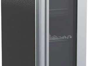 Marvel MPCP415SG01A Professional 15" Clear Ice Machine with Pump - Glass Door - Stainless Steel