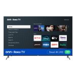 onn 75 Class 4K UHD Roku Smart Television, 100044717